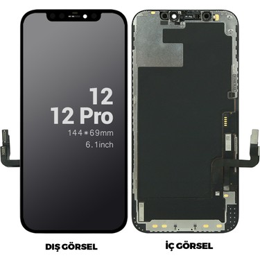 Teknonet iPhone 12 Pro Uyumlu GX Oled Lcd+Dokunmatik Fiyatı