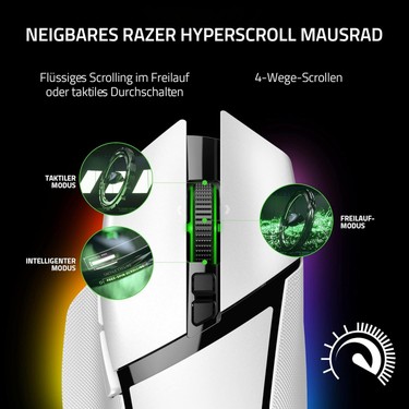 Razer Basilisk V3 Pro - White RZ01-04620200-R3G1 Fiyatı