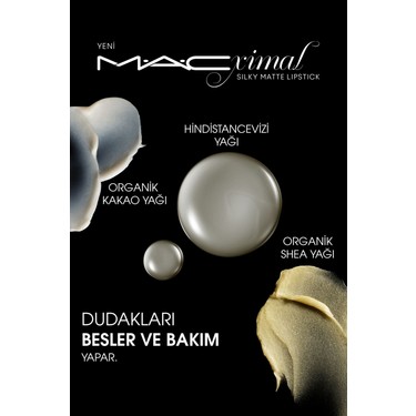 MACximal Silky Matte Lipstick Bordo Renkli Nemlendirme Fiyatı