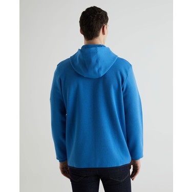 Gant Erkek Mavi Regular Fit Kapüşonlu Logolu Sweatshirt Fiyatı