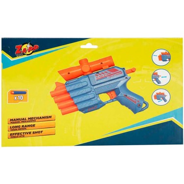 Zapp Toys Sniper-8 10 Mermili Sünger Dart Atan Tabanca 21 cm Fiyatı
