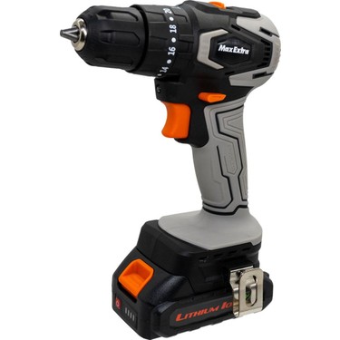 Max Extra MX1830 Çift Akü Kömürsüz Darbeli Matkap 20V 1.5AH Fiyatı