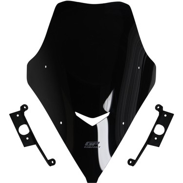 GP Kompozit SYM Jet X 125 2022-2024 Uyumlu Kısa Ön Cam Siyah Fiyatı