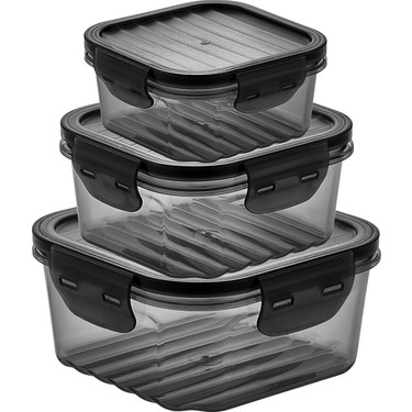 Qlux Ideas L860X2 Quick Sızdırmaz Kare Saklama Kabı Seti - Fiyatı