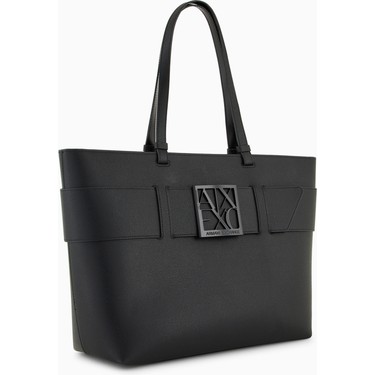 Armani Exchange Siyah Kadın 28X34X13 cm Omuz Çantası Fiyatı