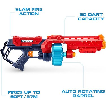 Zuru X-Shot Excel Turbo Fire Blaster (48 Darts) Fiyatı