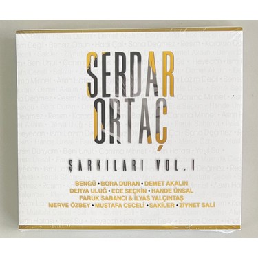 Serdar Ortaç Şarkıları Vol 1 CD (Jelatininde Sıfır Orjnal Fiyatı