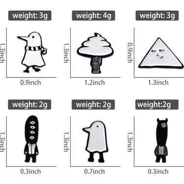 Fuhaidan XZ8336 Iyi Geceler Punpun Emaye Pimleri Japonya Fiyatı