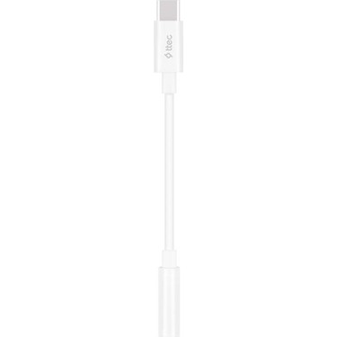 Ttec Usb-C - 3.5mm Beyaz Aux Adaptörü 11CM Fiyatı