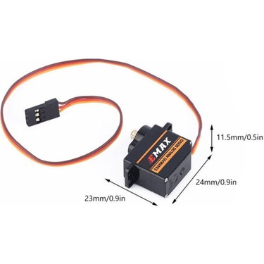 Robiz Emax ES08MA Iı 12GR Analog Servo Motor Mini Metal Fiyatı
