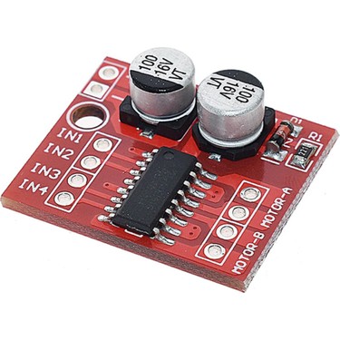 Robiz Mini L298N MX1508 Iki Kanal Dc Motor Sürücü Modül 1.5A Fiyatı