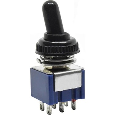 Robiz MTS-203 Mini Toggle Çift Anahtar 3A 250V On / Off / On Fiyatı