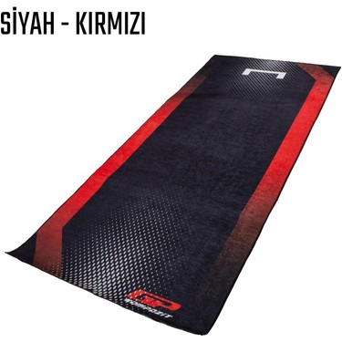 GP Kompozit Universal Motosiklet Halısı Siyah S-KIRMIZI Fiyatı