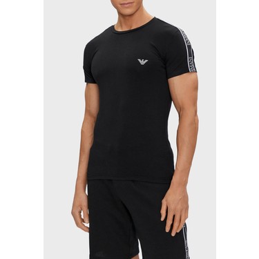 Emporio Armani Strec Pamuklu Slim Fit T Shirt Erkek T Shirt Fiyat