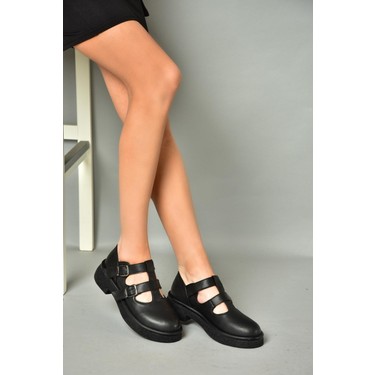 Fox Shoes S996019109 Siyah Kadın Ayakkabı Fiyatı