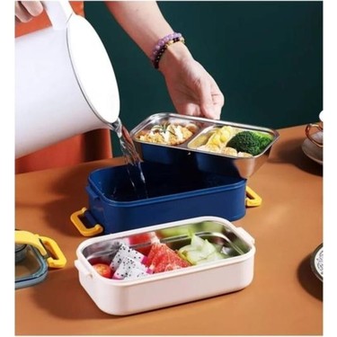 Vagonlife Çift Katman Paslanmaz Çelik Yemek Kutusu Sefer Fiyatı