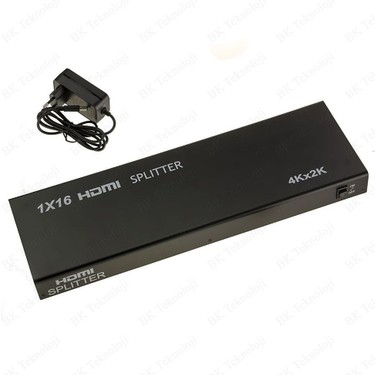 BK Teknoloji Ultra Hd 4KX2K 1 Giriş 16 Çıkış HDMI Splitter Fiyatı