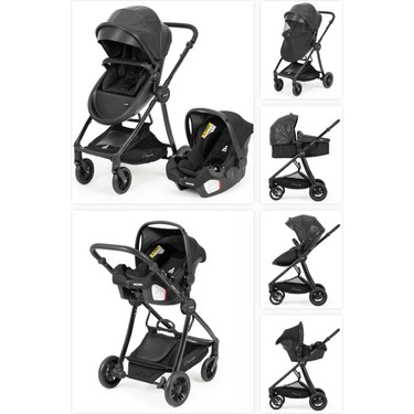 Wellgro Capella Travel Sistem Bebek Arabası Siyah Fiyatı