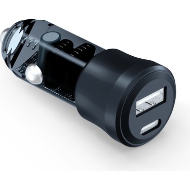 Apricot APC-CC38 38W Araç Çakmaklık Şarjı USB Typc-E Girişli Fiyatı