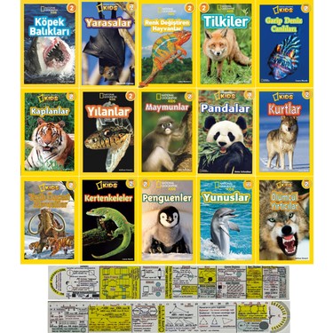 National Geographic Kids 15 Kitap Set - Matematik Öğreten Kitabı