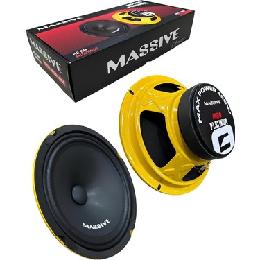 Massive MS-M80 Platinium Seri 20 cm Midrange Hoparlör 175W Fiyatı
