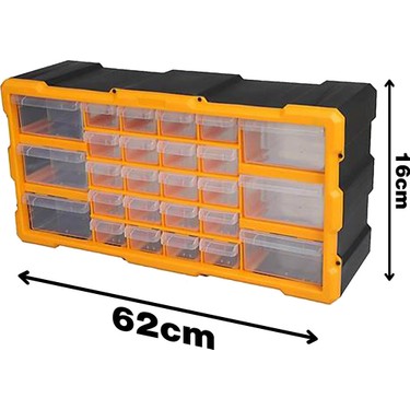 yuno　4つセット Super-Bag ASR-6004 26'lı Yatay Monoblok Çekmece Seti Fiyatı