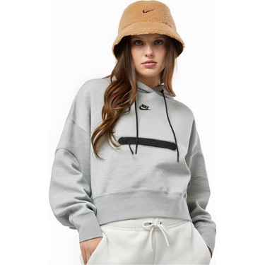 Nike tech fleece sweatshirt grey hotsell