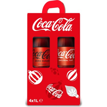 その他 Coca-Cola collectible multi-pack Coca-Cola Gazlı Karma Koli 4x1 L Fiyatı - Taksit Seçenekleri