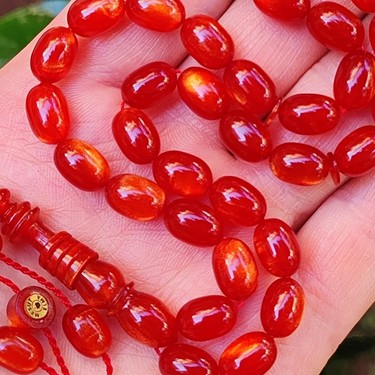 Vip Kehribar Sandık Malı 8X11 mm Mesut Elma Usta Imzalı Fiyatı