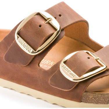 Birkenstock Big Buckle Naturel Deri Kadın Terlik 1011072 Fiyatı