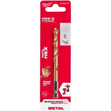 Milwaukee Metal Matkap Ucu Hex Girişli Hss-G 7x 109MM Fiyatı