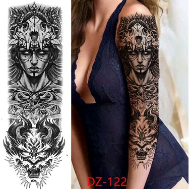 Ejderha Desen Kol Kaplama Tattoo ...