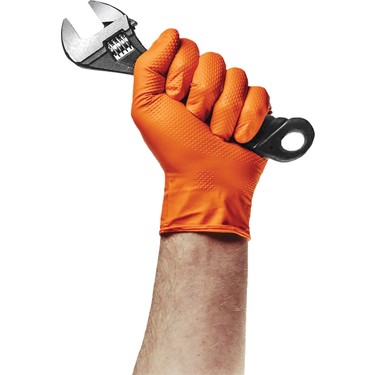 Dolphin Nitril Powergrip Ekstra Kalın Elmas Dokulu Eldiven Fiyatı