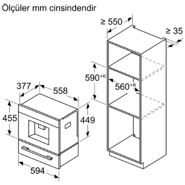 Siemens CT718L1W0 IQ700 Ankastre Tam Otomatik Kahve Makinesi Fiyatı