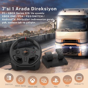 Cosmostech Pxn V900 Gaming Racing Wheel Oyuncu Direksiyonu Fiyatı