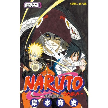 Gerekli Şeyler Yayıncılık Naruto 52. Cilt Masaşi Kişimoto Kitabı