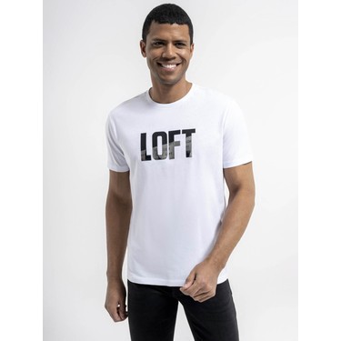 Loft Erkek T Shirt Beyaz LF2036165 Fiyat Taksit Secenekleri