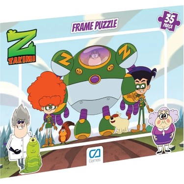 Ca Games Z-Takımı Lisanslı 35 Parça Çerçeveli 34X24CM Çocuk Fiyatı
