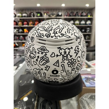 Shiro Kask Shıro Sh-62 Kioto Çenesiz Doodle Fiyatı