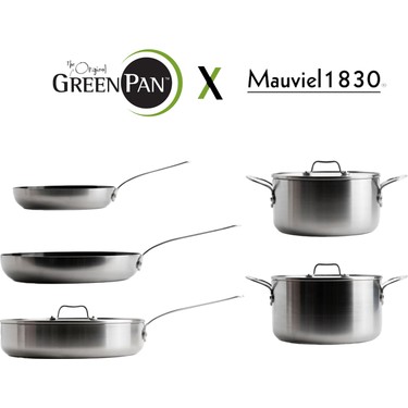 Greenpan x Mauviel La Collection 8 Parça Tencere Seti Fiyatı