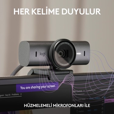 Logitech Mx Brio Ultra Hd 4K Gizlilik Kapaklı ve Mikrofonlu Fiyatı