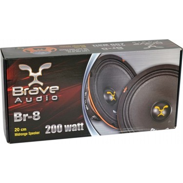 Nyf Brave Audio Hoparlör 20 cm - 8 Inç Midrange 200W (100W Fiyatı