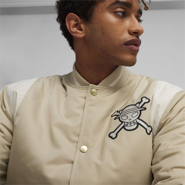 Puma Erkek Putty Puma x One Pıece Varsity Jacket Wv Bej Fiyatı