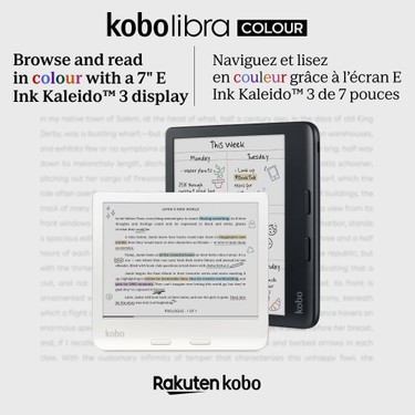 Kobo Libra Colour E Okuyucu 7 Beyaz Kitabı ve Fiyatı