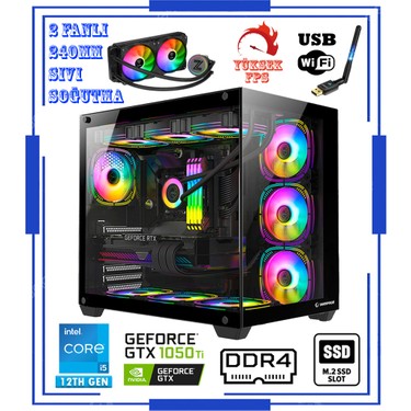 Zeiron Zeus GTX25 I5-12400F 32GB 512GB M.2 Ssd+1tb HDD Fiyatı
