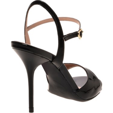 Love Moschino Siyah Kadın Topuklu Sandalet JA16139G1IIH0 Fiyatı