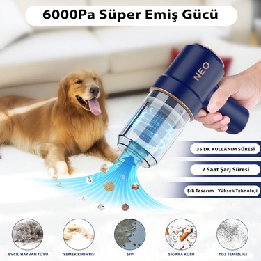NEO CLASS Kablosuz Şarjlı Mini Elektrikli Süpürge Fiyatı