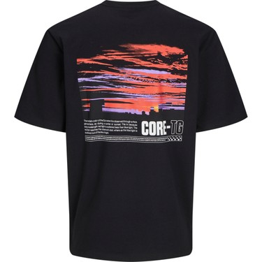Jack & Jones 12269989 Jcoflash Tee Ss Crew T-Shirt Siyah Fiyatı