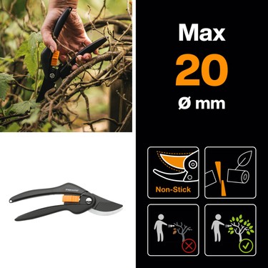 Fiskars 111260-1000567 SingleStep™ Bypass Budama Makası P26 Fiyatı