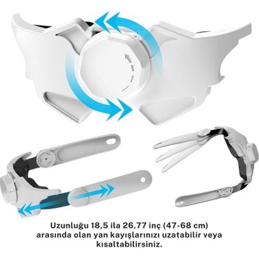 Cosmostech Yüksek Konforlu Head Strap Başlık META Quest 3 Fiyatı